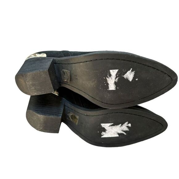 Jeffrey Campbell Cromwell Ankle Boot Pointed Women’s Size 8.5 Black Leather - Picture 6 of 9